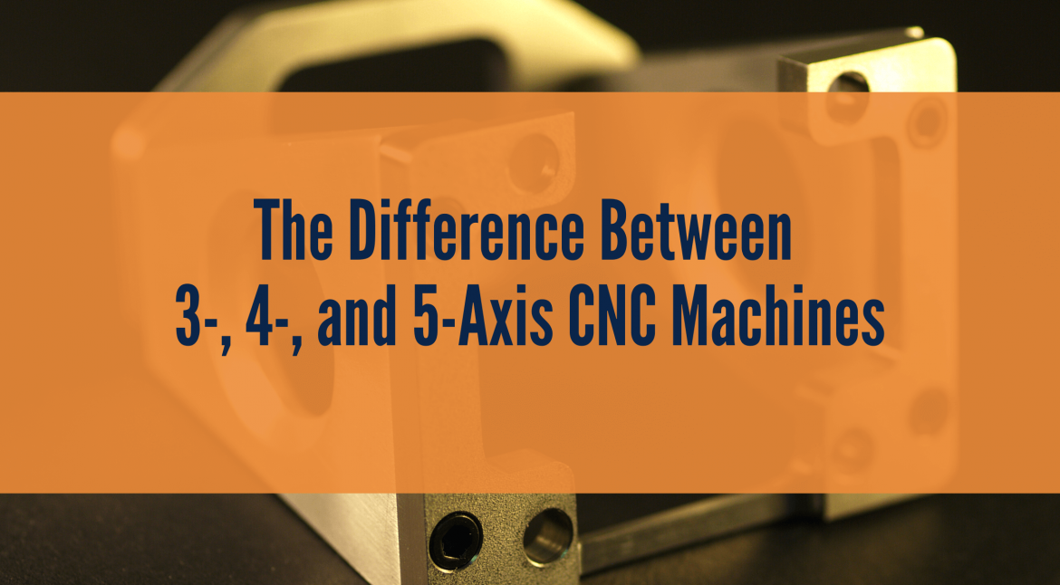 The Difference Between 3-, 4-, and 5-Axis CNC Machines